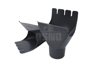 Воронка желоба 125*90мм OSNO 7024 Мат