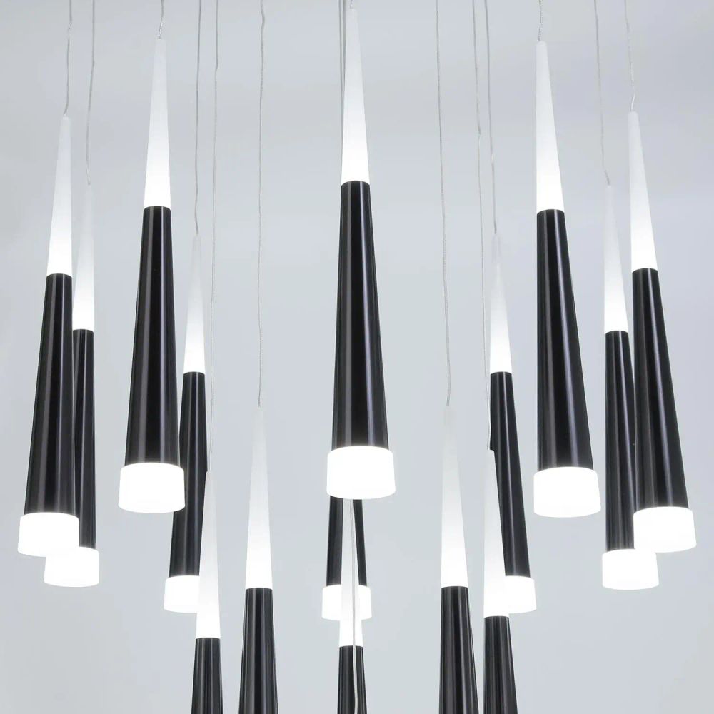 Citilux Вегас CL227161 LED Люстра каскадная Чёрная