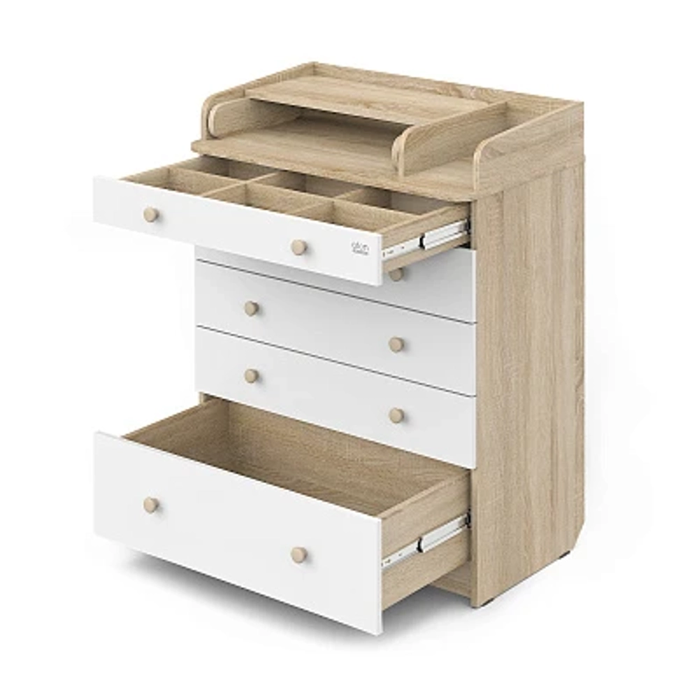 Комод Атон LEO ЛДСП 800/5 с органайзером