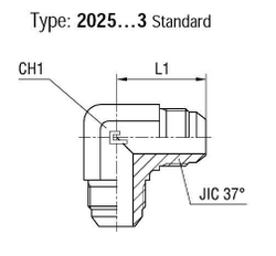 Соединение P90 JIC 1.1/16''