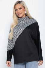 Блуза Нелли (черная) Б11250 LT Collection