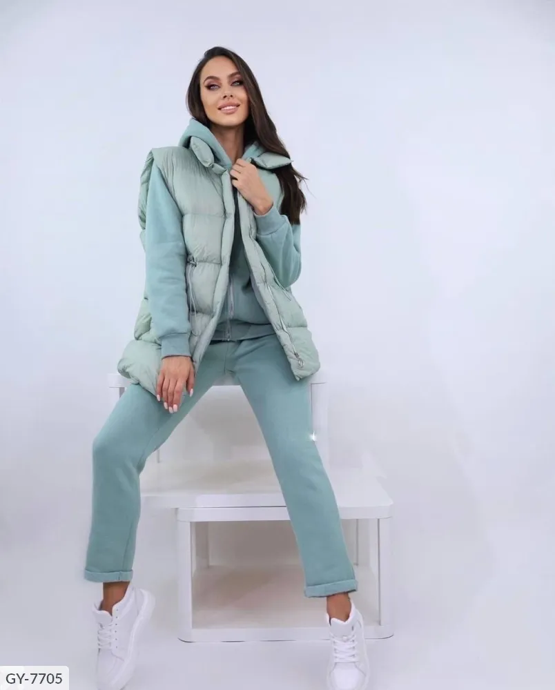 Тройка EY-7390 Фабрика Моды