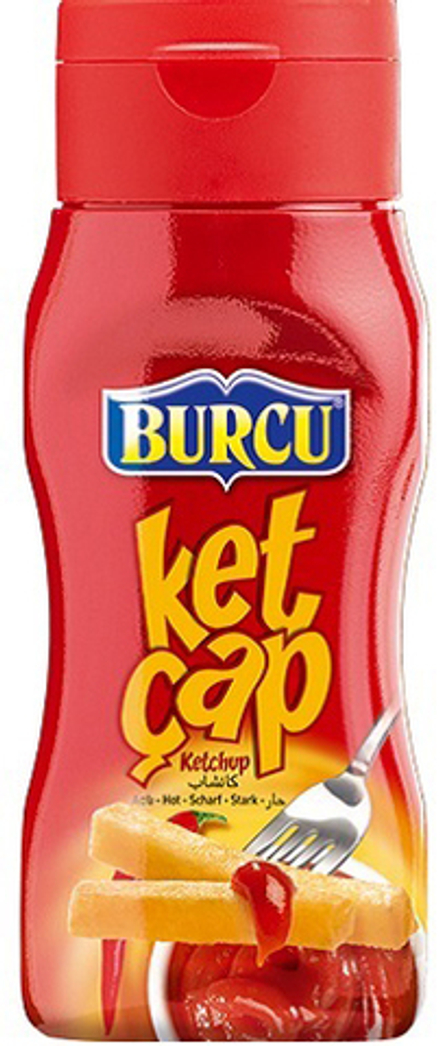 Кетчуп Burcu острый пластиковая упаковка 250г