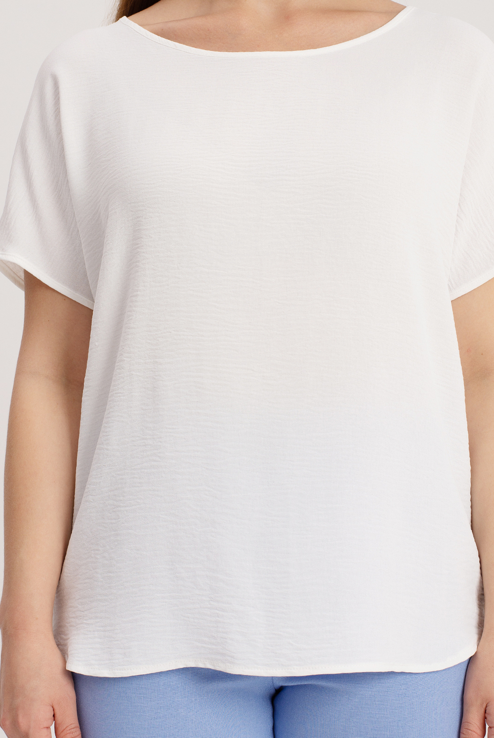 Блузка женская 4636з, белый #30Б094636з