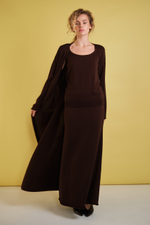 Женский костюм DBR 38345-3125 темно-коричневый, 164