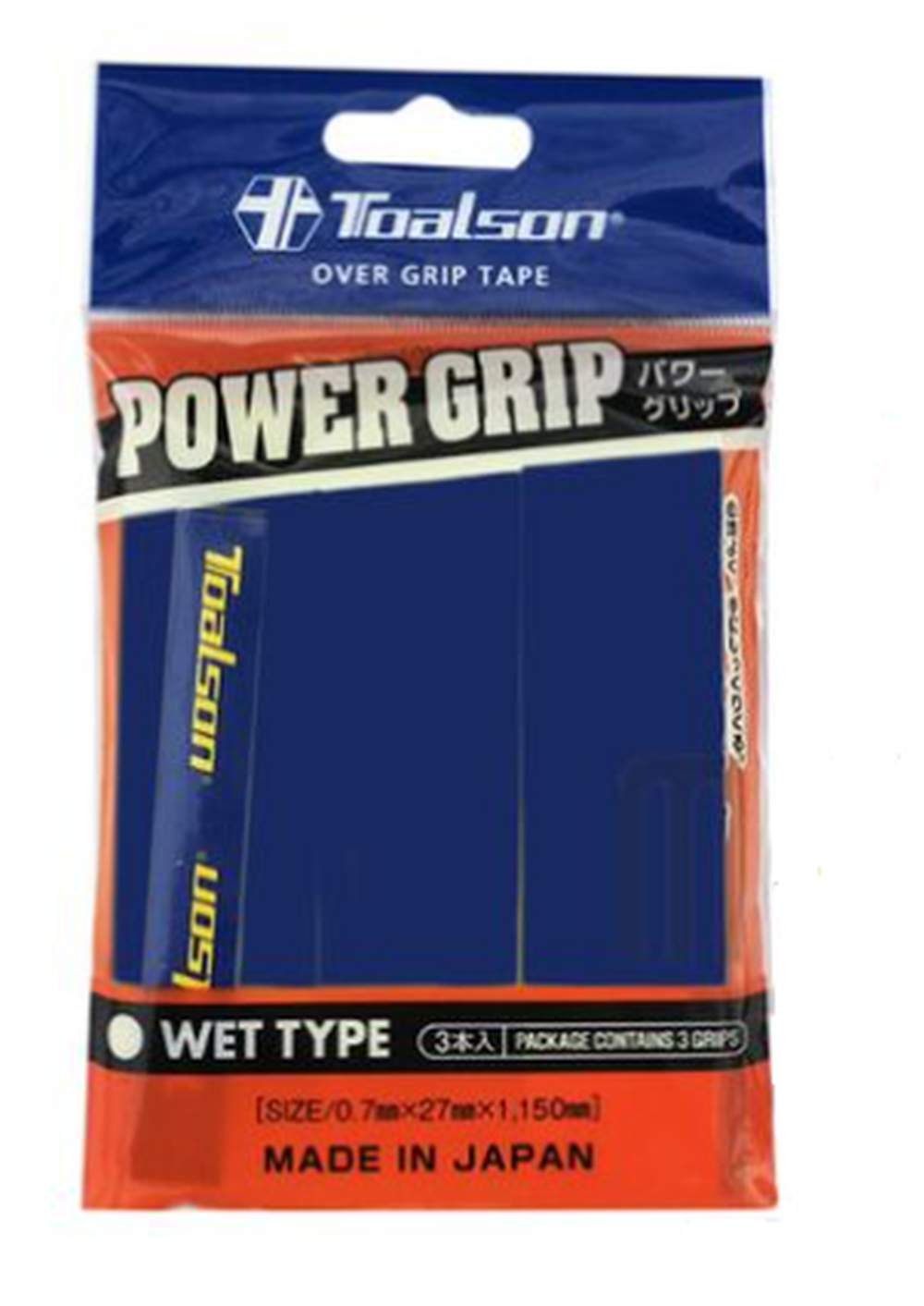 Теннисные намотки Toalson Power Grip 3P - небесный
