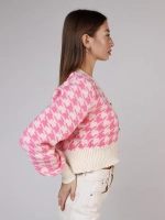 Кардиган укороченный на пуговицах