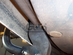 Фаркоп оцинкованный Galia F082C для Ford Fusion / Fusion Calero 2002-2012(паспорт и сертификат в комплекте)(без электрики)