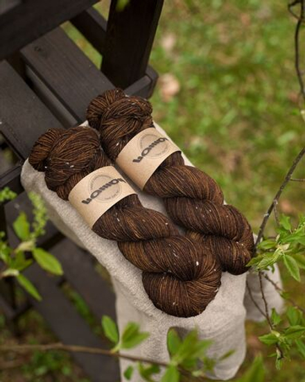 Носочный твид "Кофейное зерно"