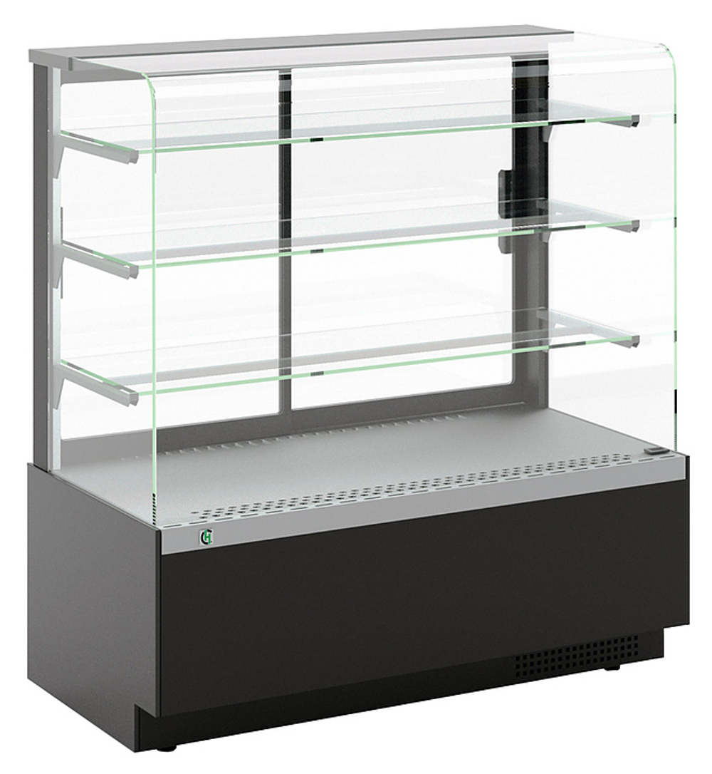 Витрина кондитерская CANARY 1300 гнутое стекло