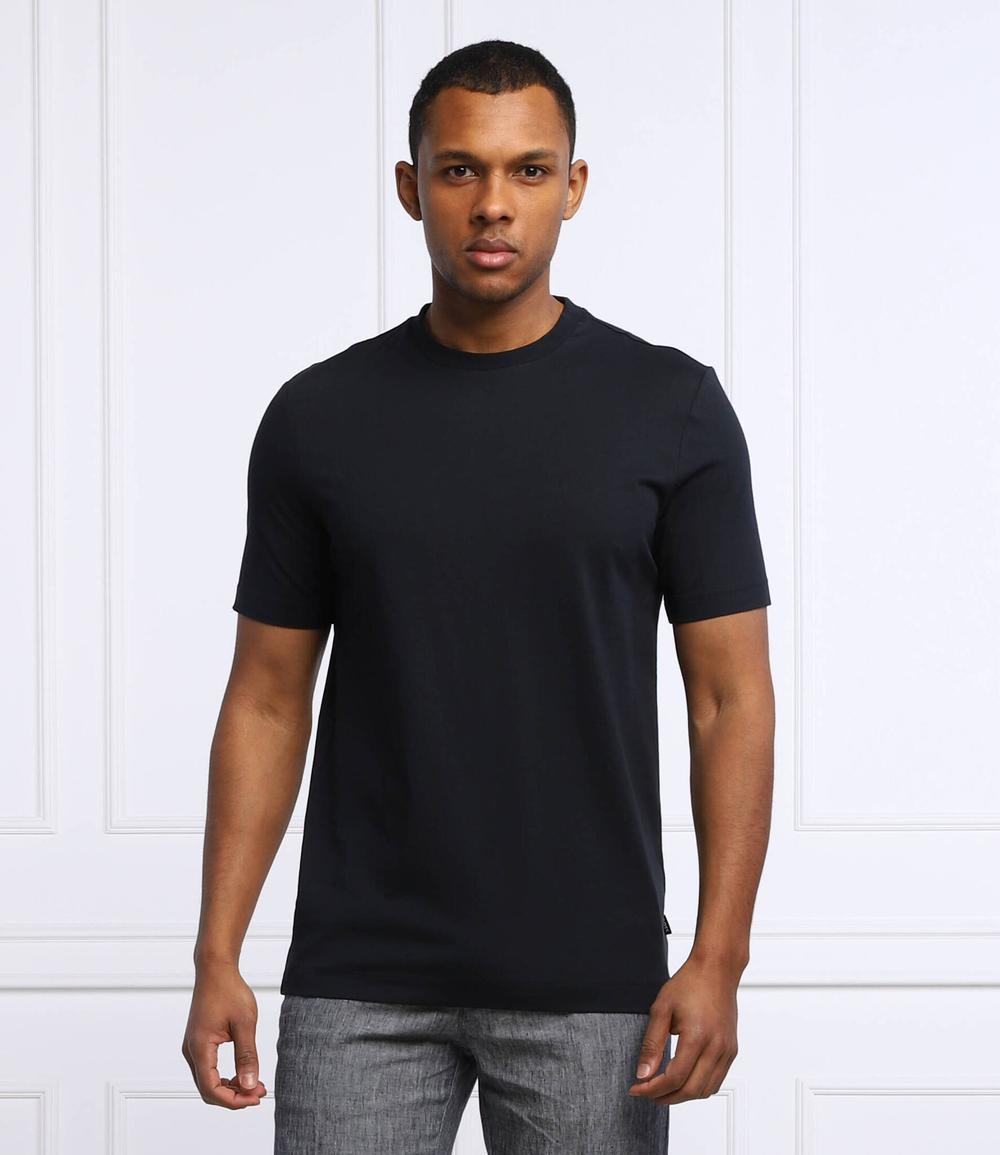 футболка thompson 02 BOSS BLACK - темно-синий(50468972)