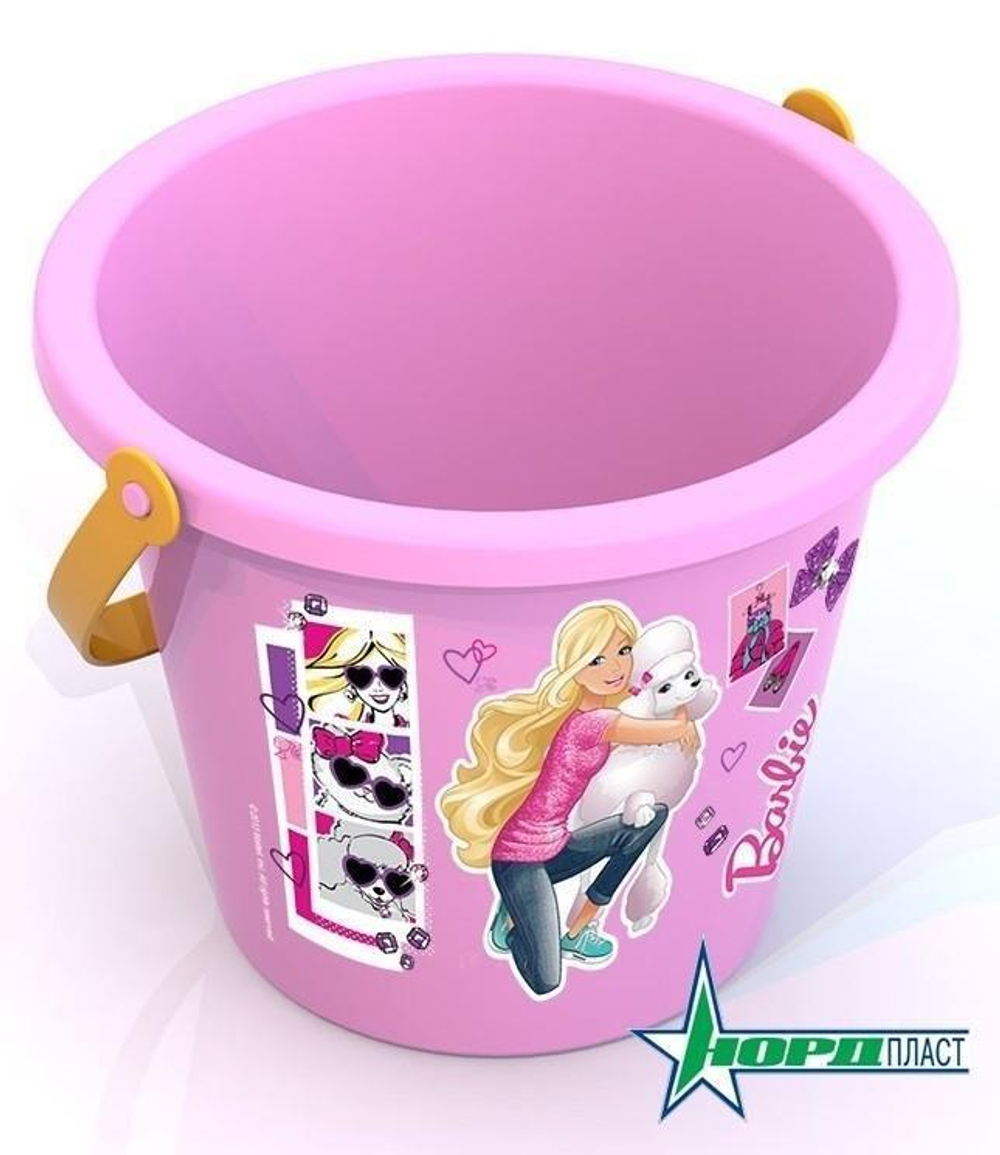 Ведро малое Барби (Нордпласт)