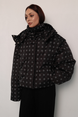 Куртка- трансформер черная