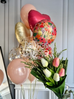 шары на 8 марта № 22
