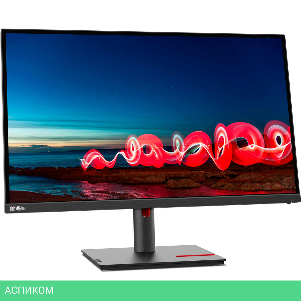 Монитор Lenovo ThinkVision T27i-30 черный (63A4MAT1UK)