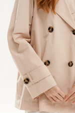 0119 Плащ женский (бежевый)