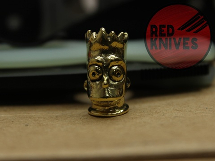 Бусина темлячная "Симсон", латунь