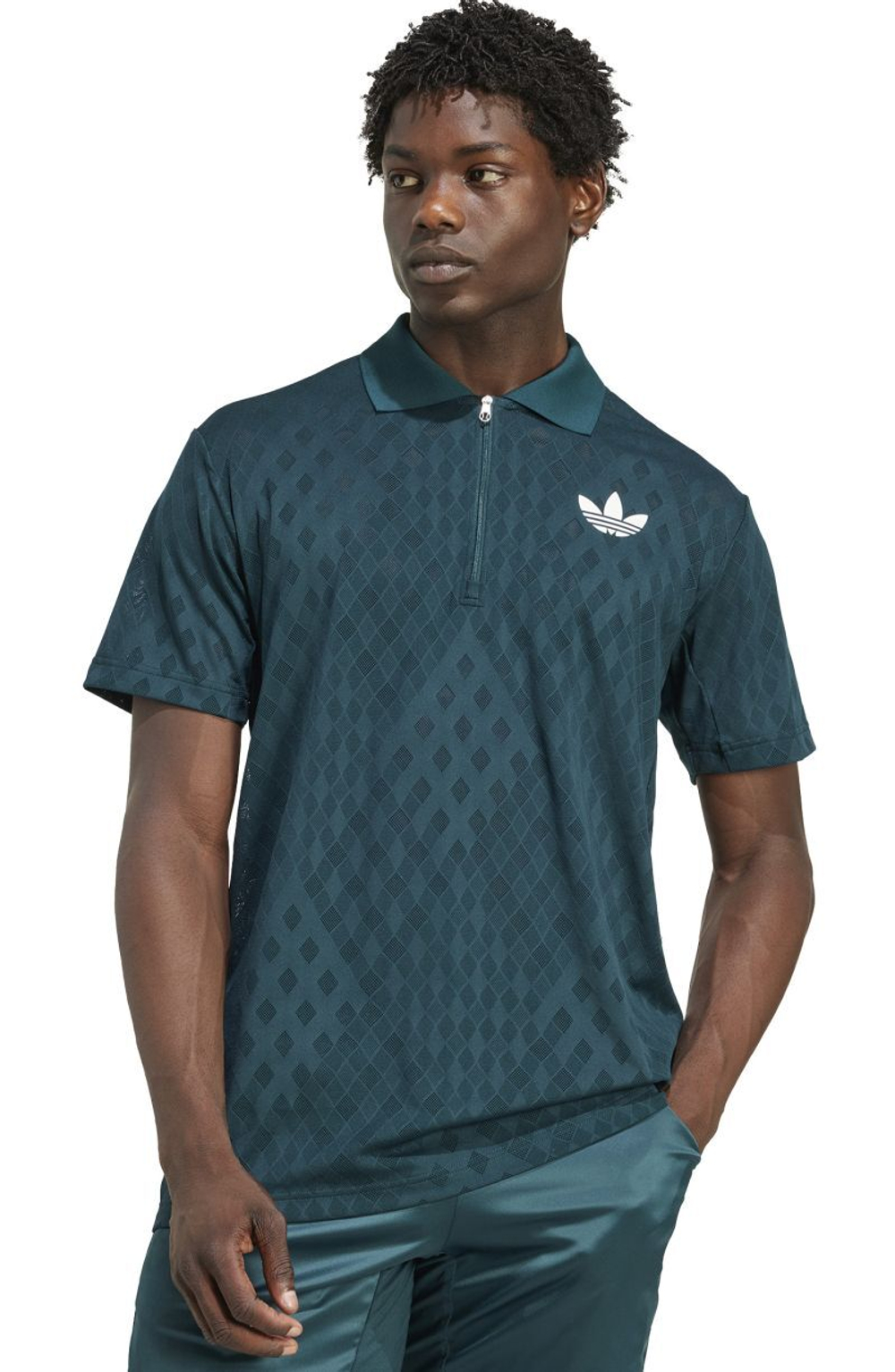 Мужское теннисное поло Adidas Tennis Climacool FreeLift Pro - aurora ivy