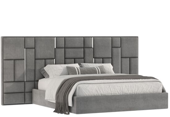 Кровать Риконта с широким изголовьем