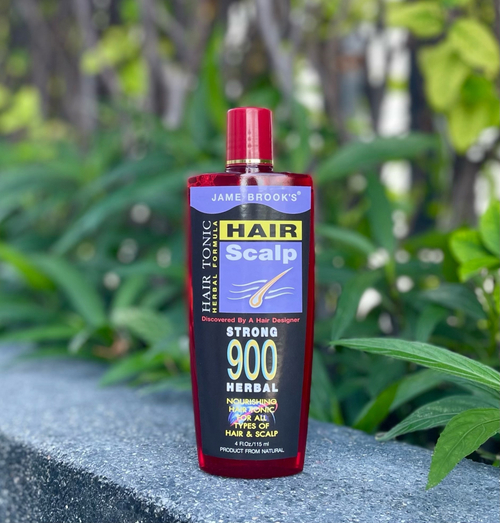 Питательный тоник для всех типов волос Лошадиная сила Nourishing Hair Tonic For All Types of Hair and Scalp Strong 900 Herbal Jame Brook’s