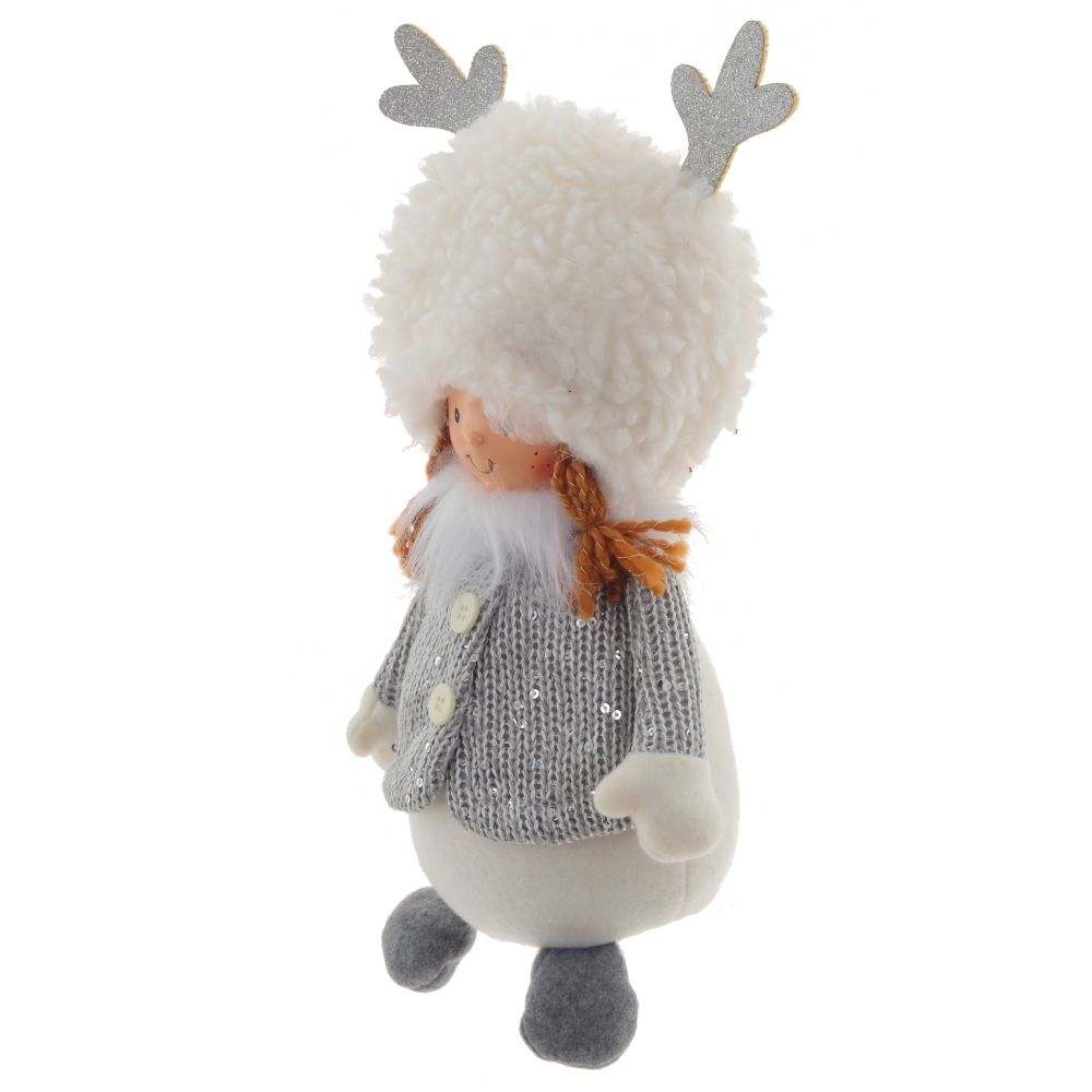 GAEM Игрушка набивная "Девочка", L17 W9 H29 см, 2в.