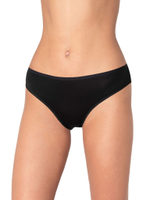 Бамбуковые трусики-слипы с кружевными элементами (Размер: XL) (Цвет: бежевый)