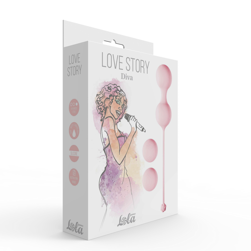 Набор вагинальных шариков Love Story Diva Tea Rose 3012-01lola