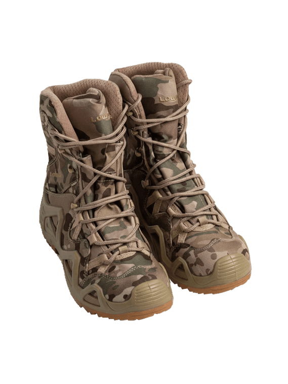 Тактические ботинки Лова высокий мультикам