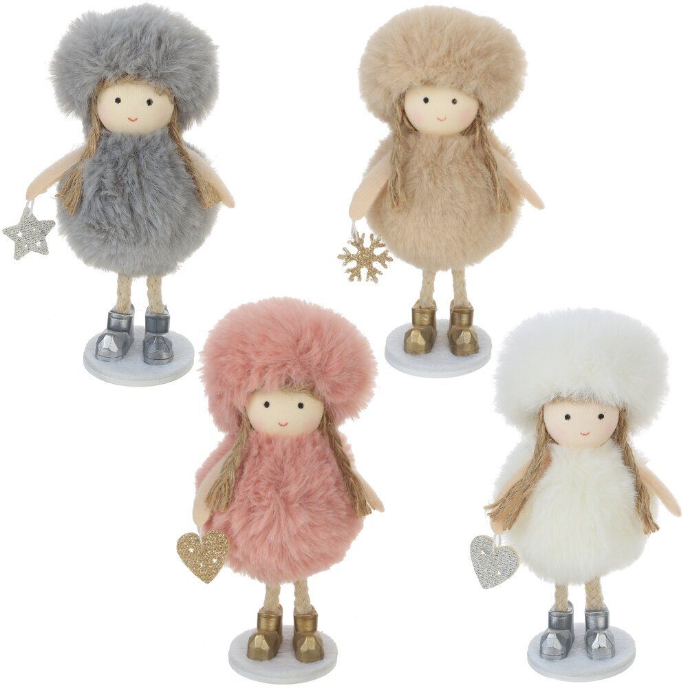 GAEM Фигурка декоративная "Девочка", L7 W5 H13 см, 4в.