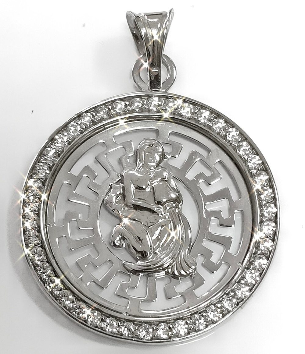 Ювелирная подвеска Водолей "Эстерелла", серебро