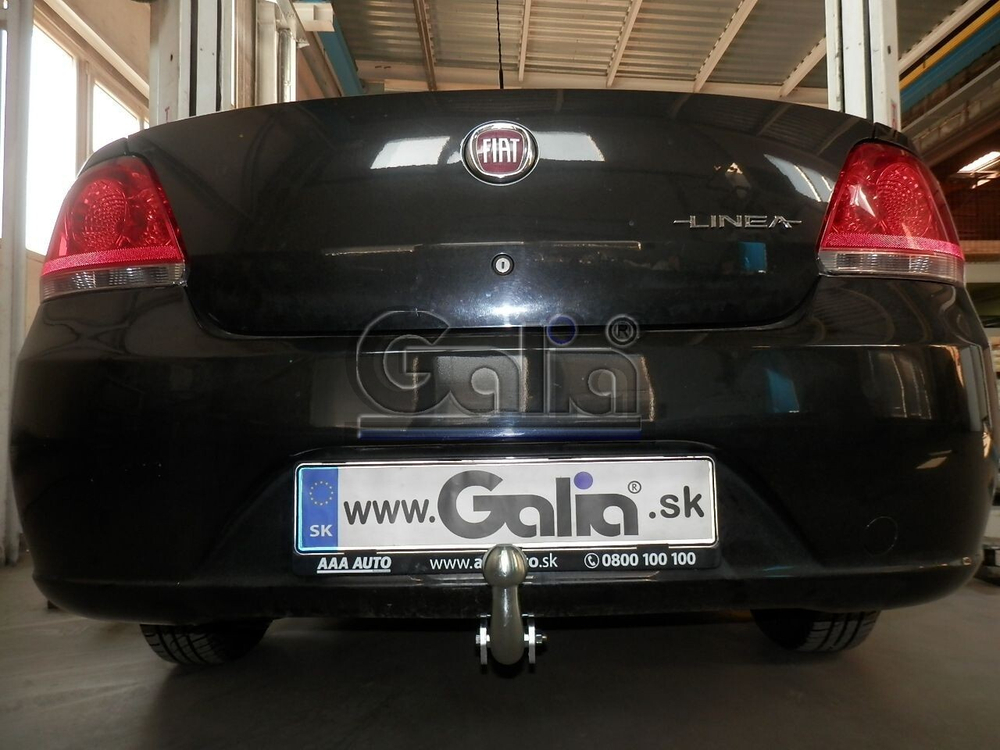 Фаркоп оцинкованный Galia F108A для FIAT Linea 2007-2015(паспорт и сертификат в комплекте)(без электрики)