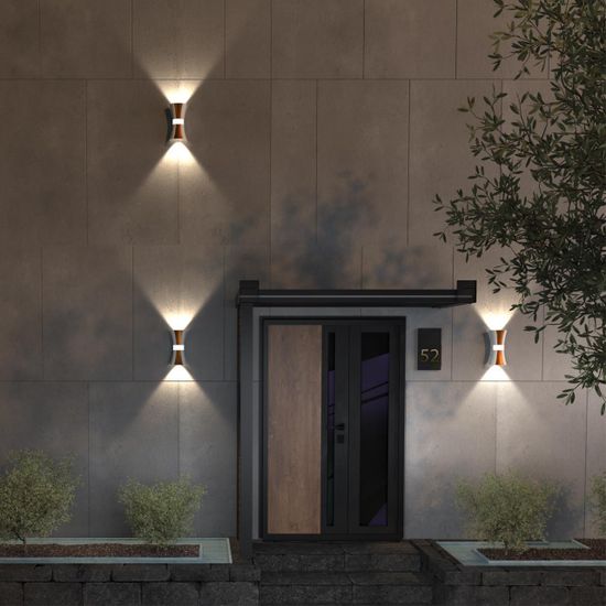 358937 STREET NT22 370 белый/золото Светильник ландшафтный светодиодный IP54 LED 4000К 12W 85-265V CALLE