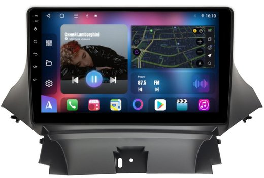 Магнитола для Chevrolet Orlando 2010-2018 - FarCar BM9573M QLED, Android 12, ТОП процессор, 4Гб+32Гб, CarPlay, 4G SIM-слот