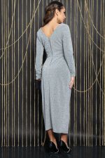 Платье Вау-эффект (серебро) П11851 LT Collection