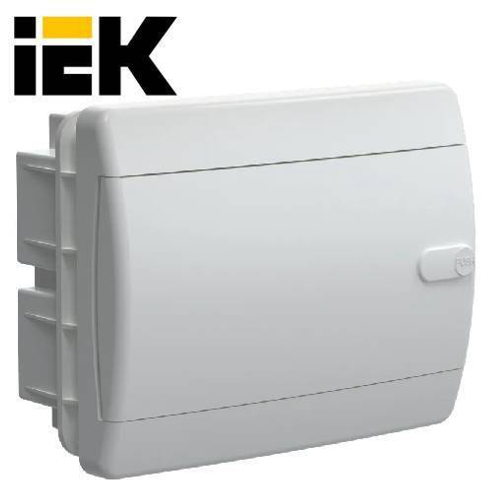 UNION Compact Корпус пластиковый ЩРВ-П-8 IP41 белая дверь IEK