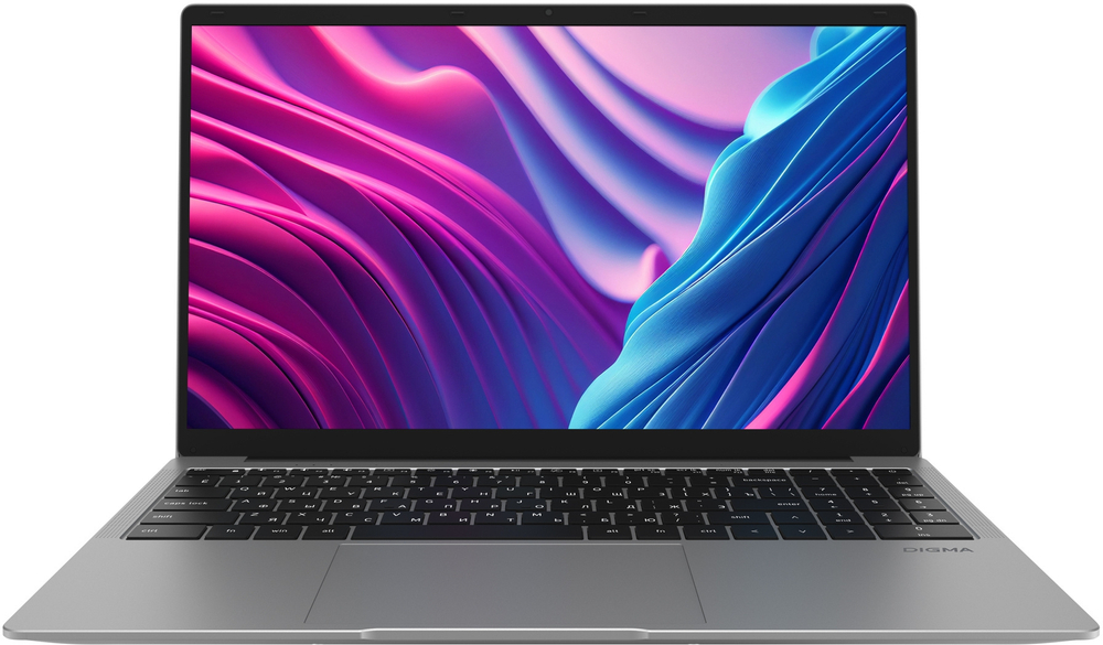 Ноутбук  Digma EVE C5801 15.6 ", Celeron, 8 Гб RAM, 256 Гб SSD, UHD Graphics 600, Серебристый