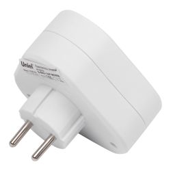S-ES3-16F WHITE Разветвитель сетевой. б-з. 3 гнезда. 16А. 3500Вт. Белый. ТМ Uniel