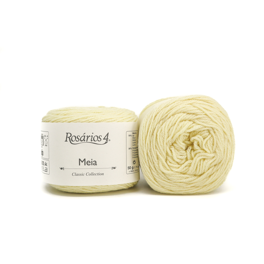 Rosarios 4 Meia - 01 (лимонный жёлтый)