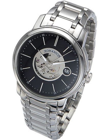 Наручные часы скелетоны Romanson TM8222OMWBK