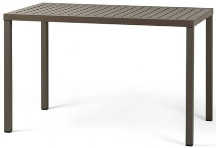 Стол пластиковый обеденный Nardi Cube 120x70, табак