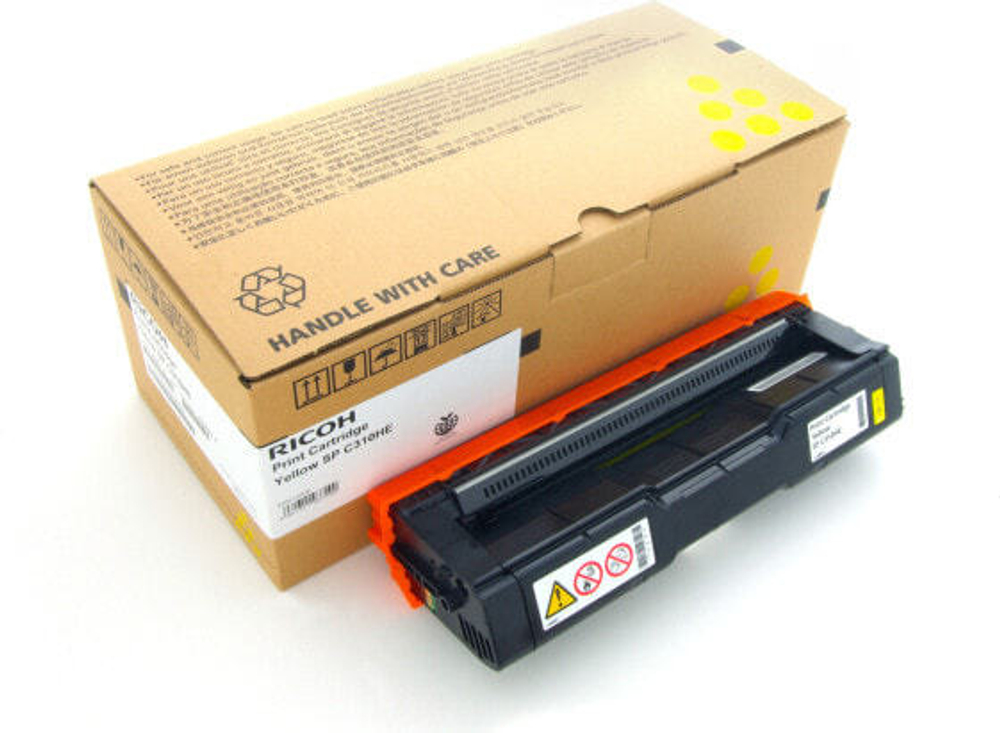 Ricoh 406482 тонерный картридж Подлинный Желтый 1 шт