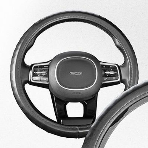 Оплетка руля M Skyway Eco Top-12 экокожа черная