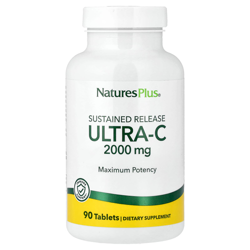 NaturesPlus, Ultra-C, длительное высвобождение, 90 таблеток