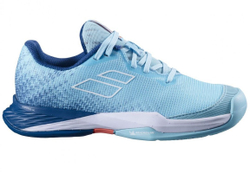 Детские теннисные кроссовки Babolat Jet Mach 3 Clay Junior Boy - Blue