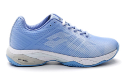 Женские теннисные кроссовки Lotto Mirage 300 III Clay - chambray blue/all white/cornflower