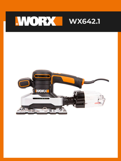 Виброшлифмашина сетевая WORX WX642.1