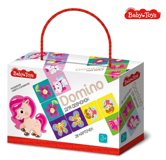 Домино «Для девчонок» Вaby Toys