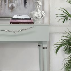 Консоль Арт Колор matte Классик Сильвер Серый дым матовый