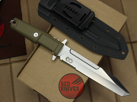 Нож Extrema Ratio Fulcrum - пустынная рукоять, сатин клинок