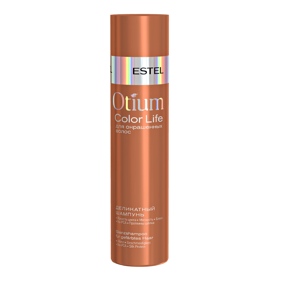 ESTEL Деликатный шампунь для окрашенных волос Otium Color Life